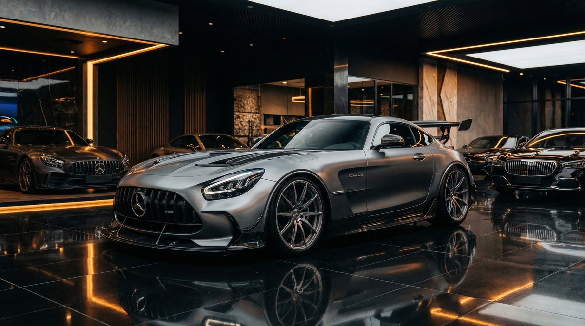 海角 奔驰视频 - AMG GT改装视频